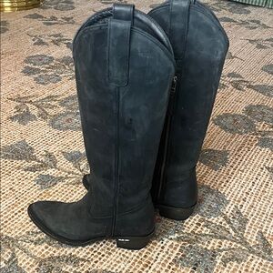 Black Heeled Boots for Women